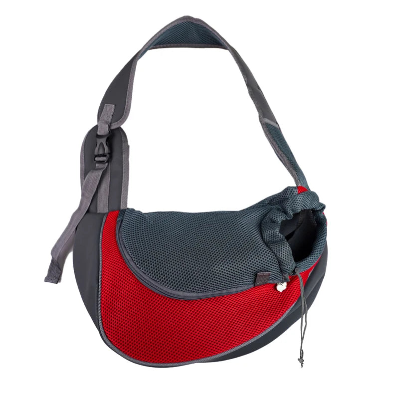 Mesh Pet Sling Carrier Bag