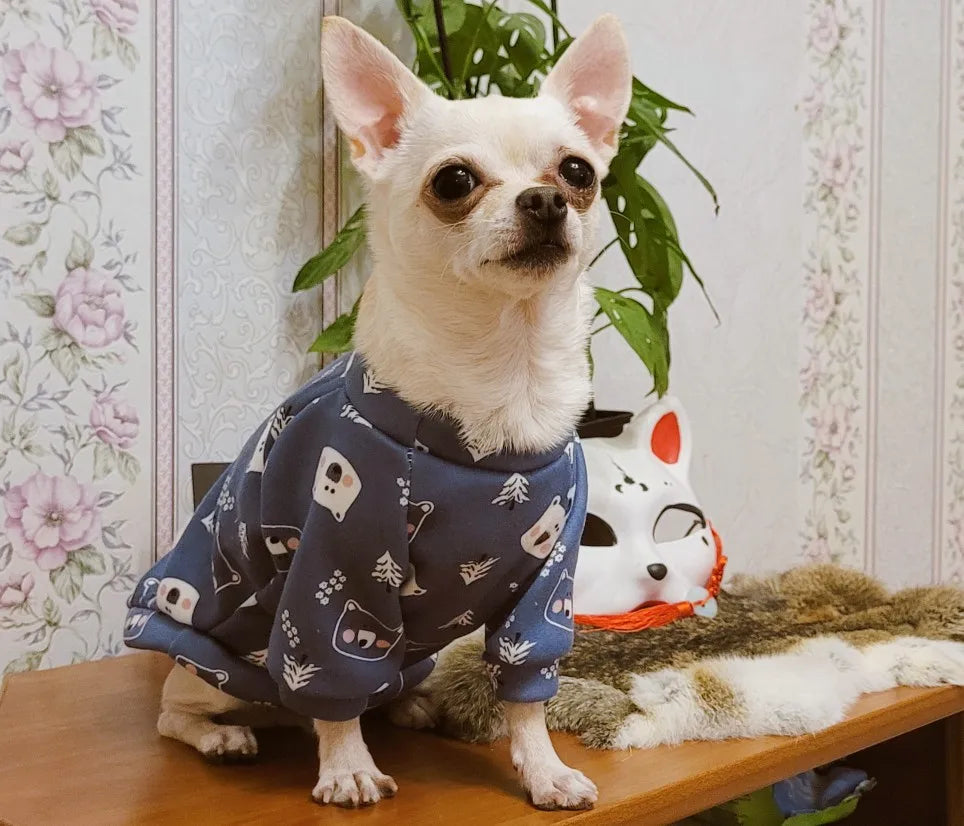 Small Dog Pet Jacket Shirt