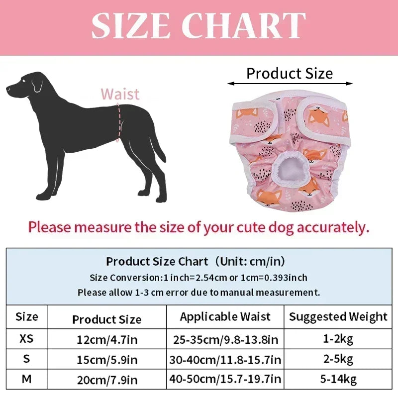 Washable Female Dog Diapers