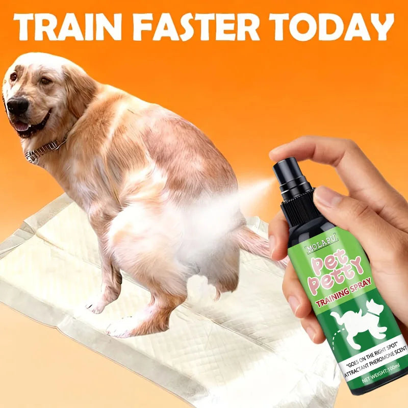 Pet Toilet Training Spray for Dogs & Cats