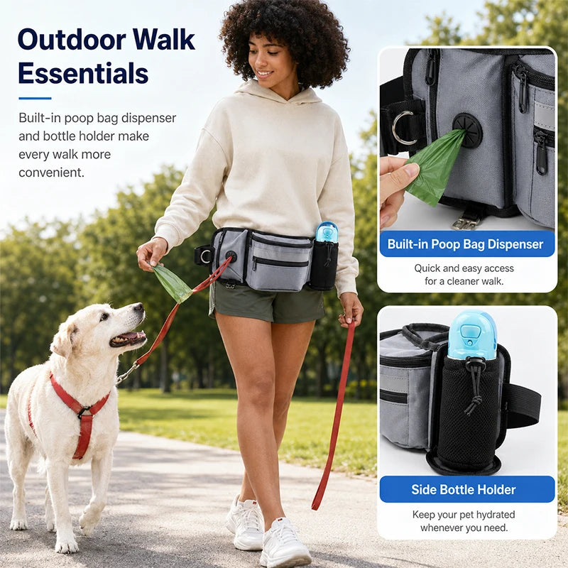 Pet Training Waist Treat Bag