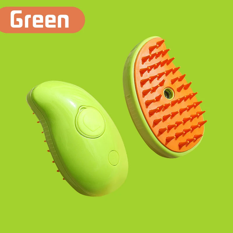 3-in-1 Steam Pet Grooming Brush