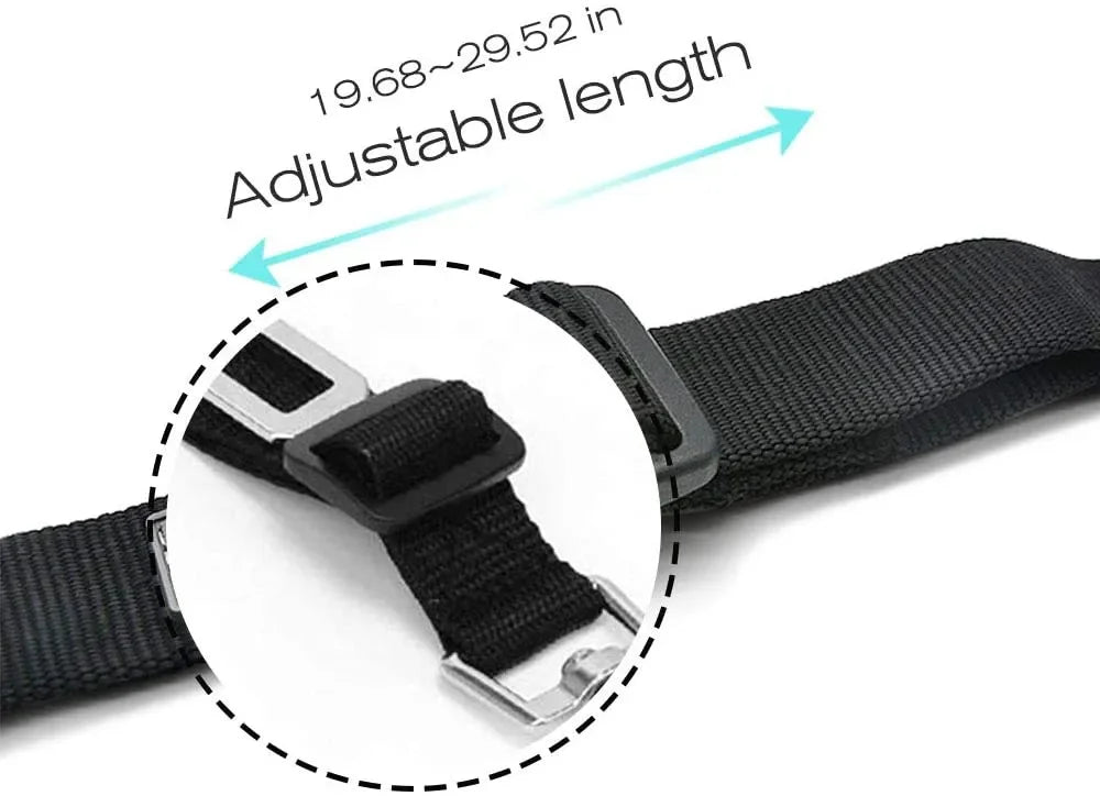 Adjustable Pet Car Seat Belt Safety Leash