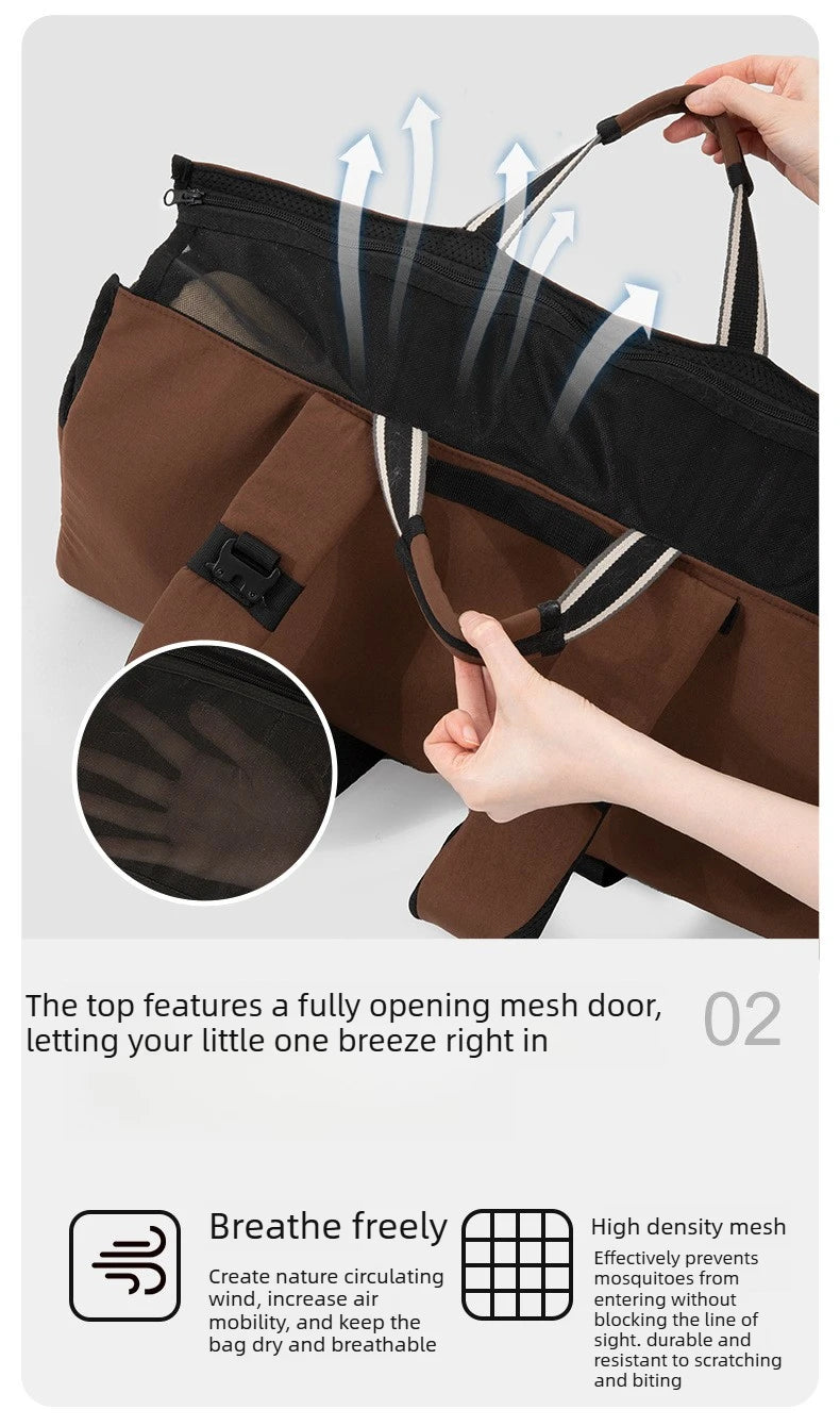 Nylon Dachshund Carrier Backpack