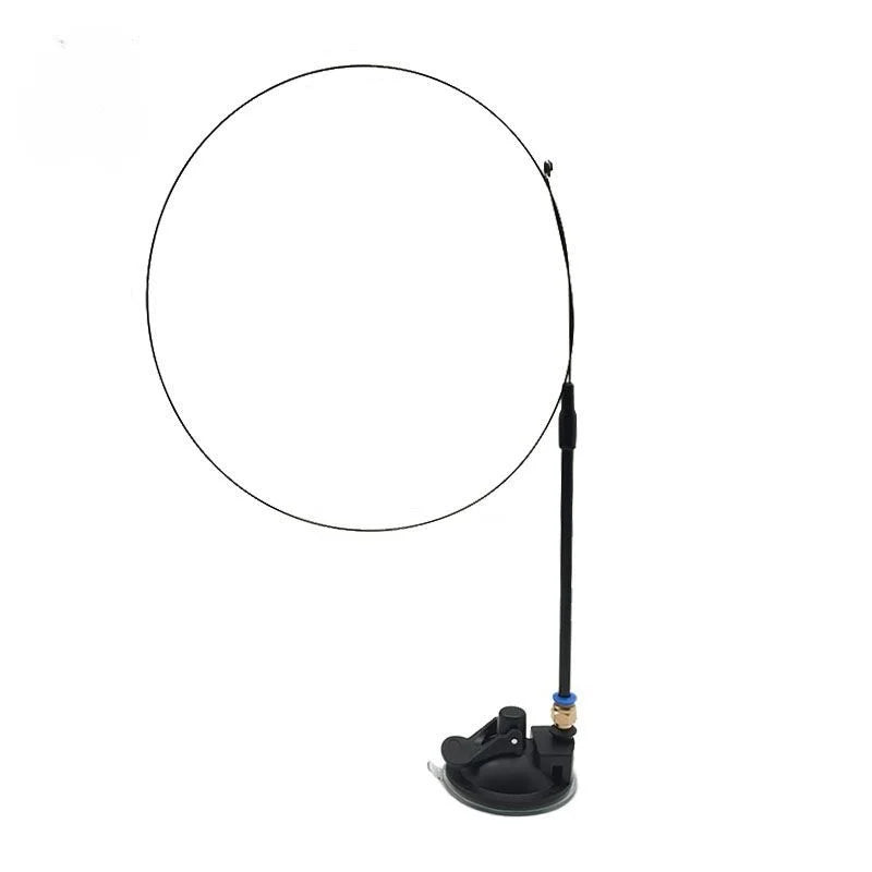 Hands-Free Suction Cup Feather Cat Wand Toy