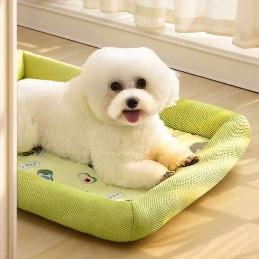 Breathable Cooling Pet Bed for Dogs & Cats