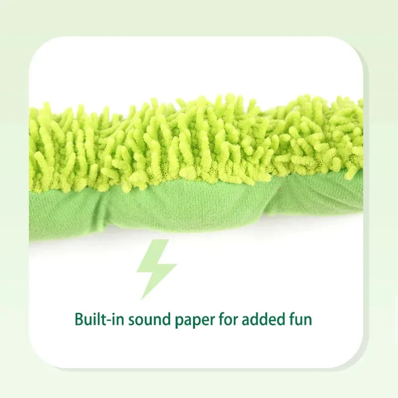 Catnip & Silvervine Caterpillar Cat Toy