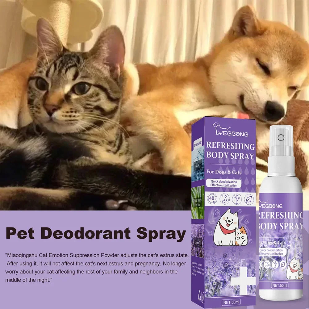 Lavender Dog Deodorizing Spray for Odor Control