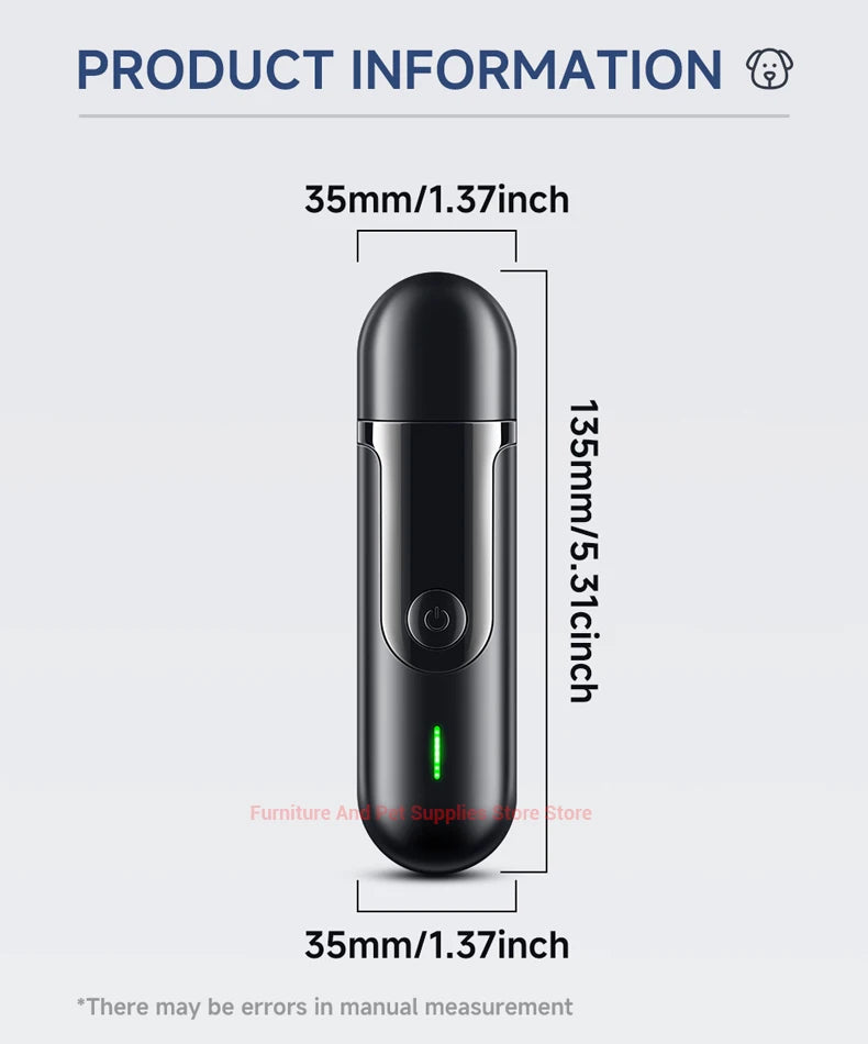 USB Rechargeable Pet Nail Grinder