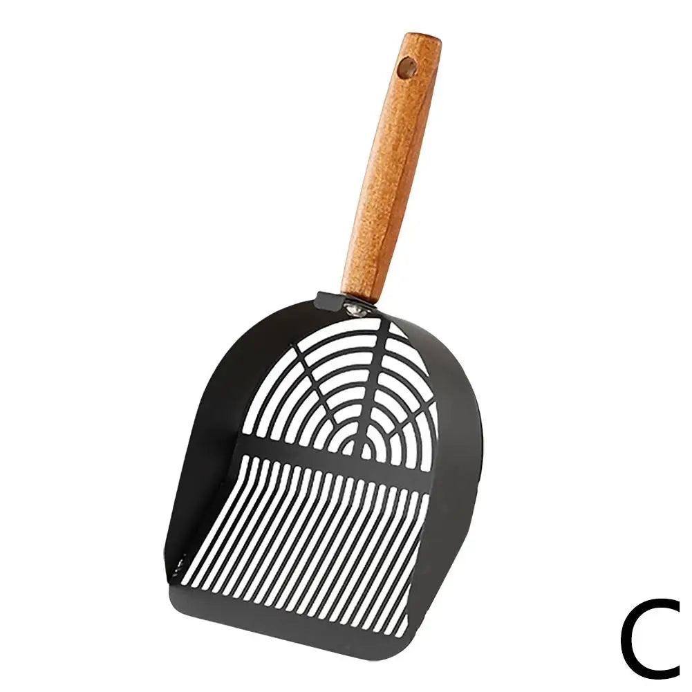 Stainless Steel Cat Litter Scoop with Long Handle