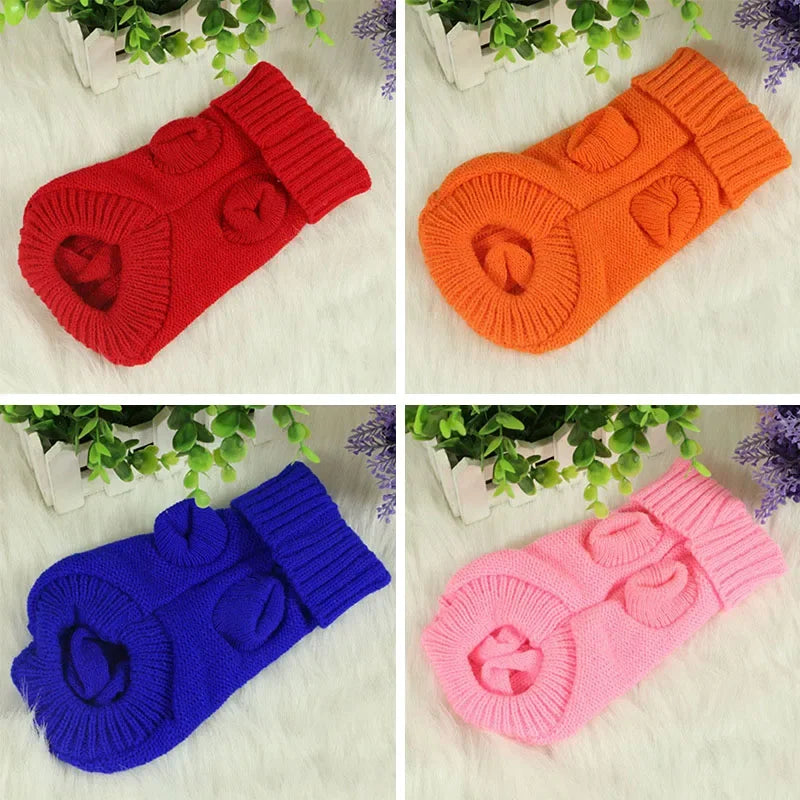 Knitted Dog Sweater