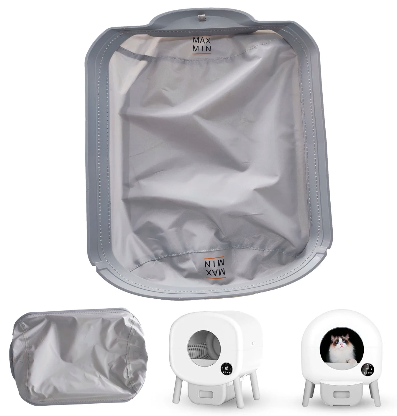 Automatic Cat Litter Box Replacement Fabric Liner