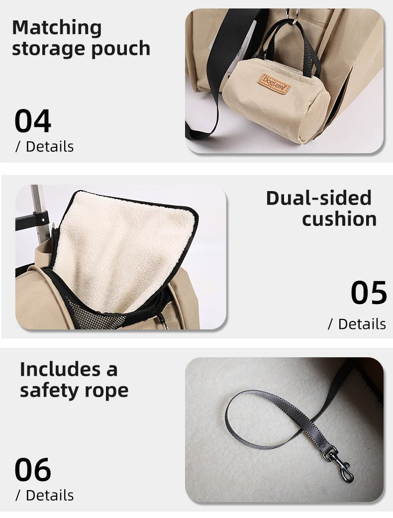 2-in-1 Pet Carrier Backpack & Tote Bag