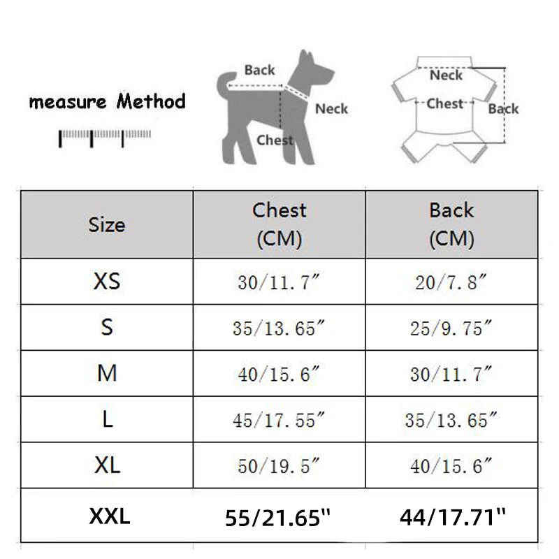 Small Dog Pet Jacket Shirt