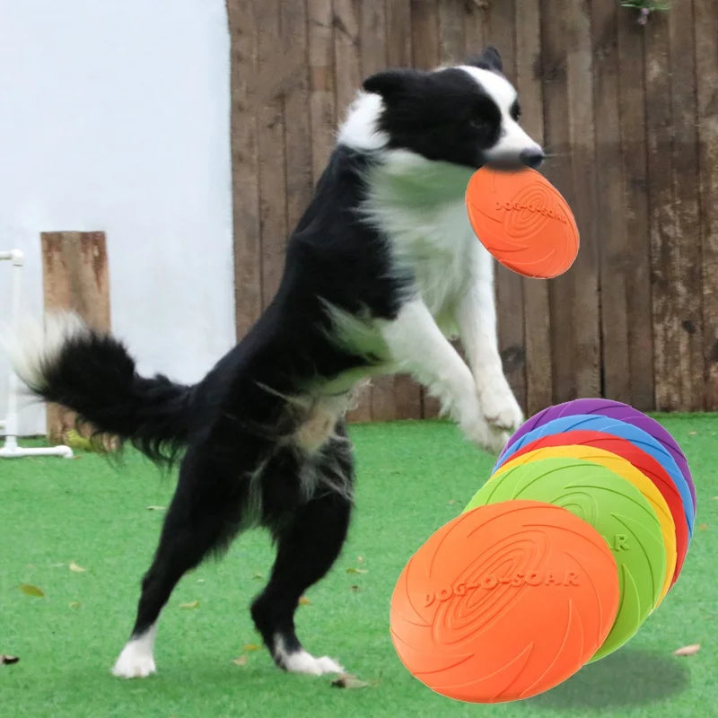 Silicone Flying Disc Dog Toy