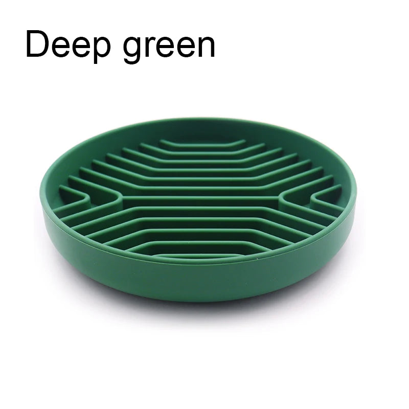 Silicone Slow Feeder & Lick Mat for Cats & Dogs