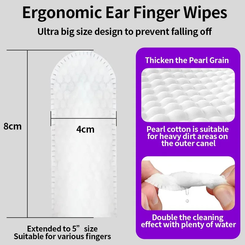 Pet Ear Cleaning Wipes & Care Kit