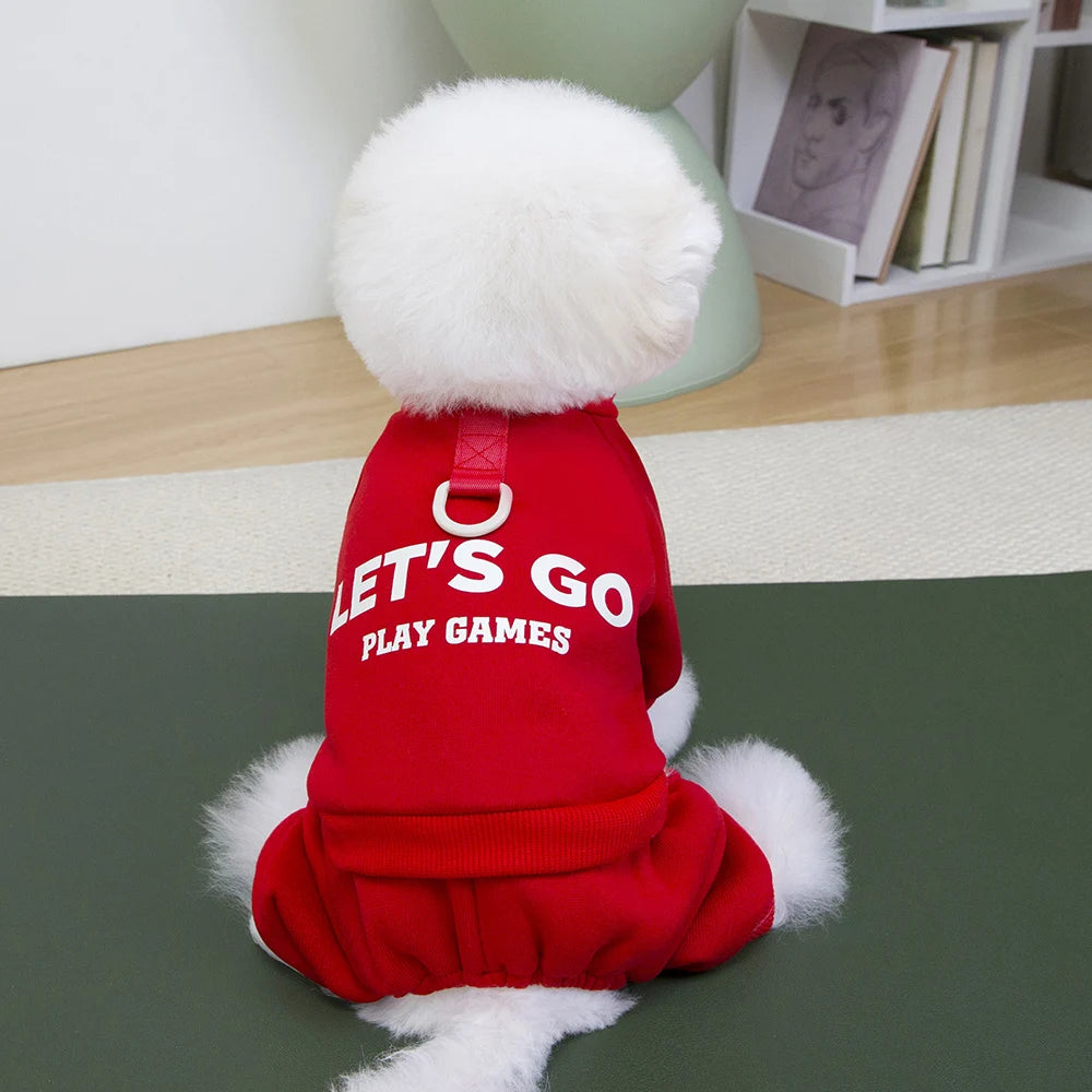 Fleece Dog Hoodie