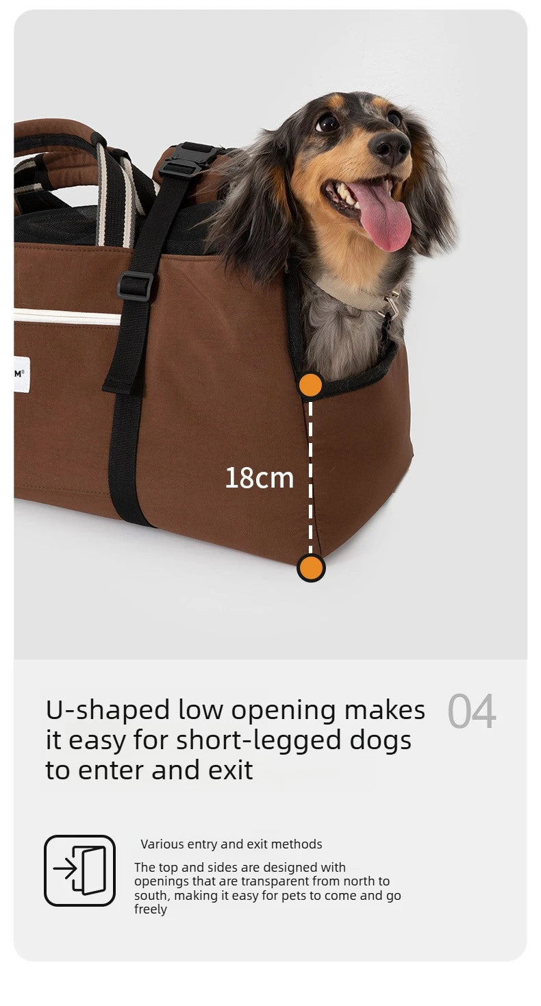 Nylon Dachshund Carrier Backpack