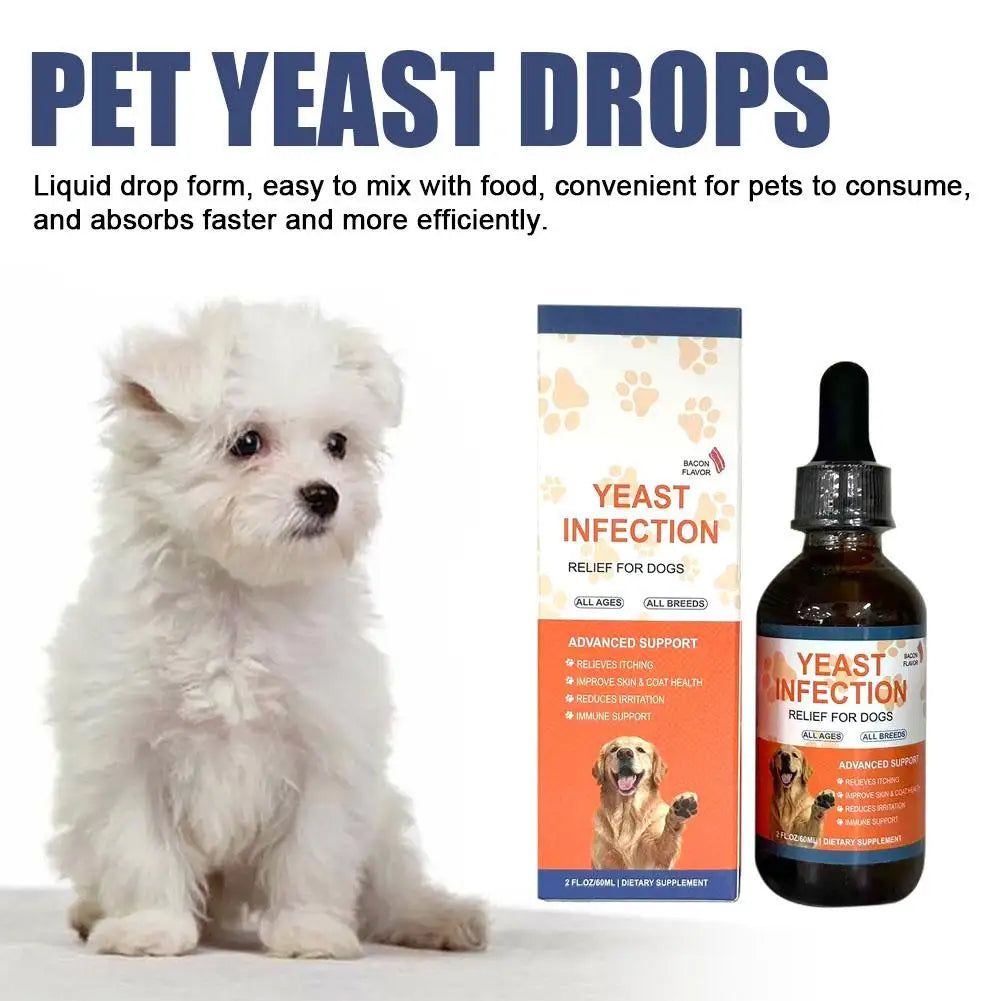Pet Skin & Coat Care Drops (60ml)