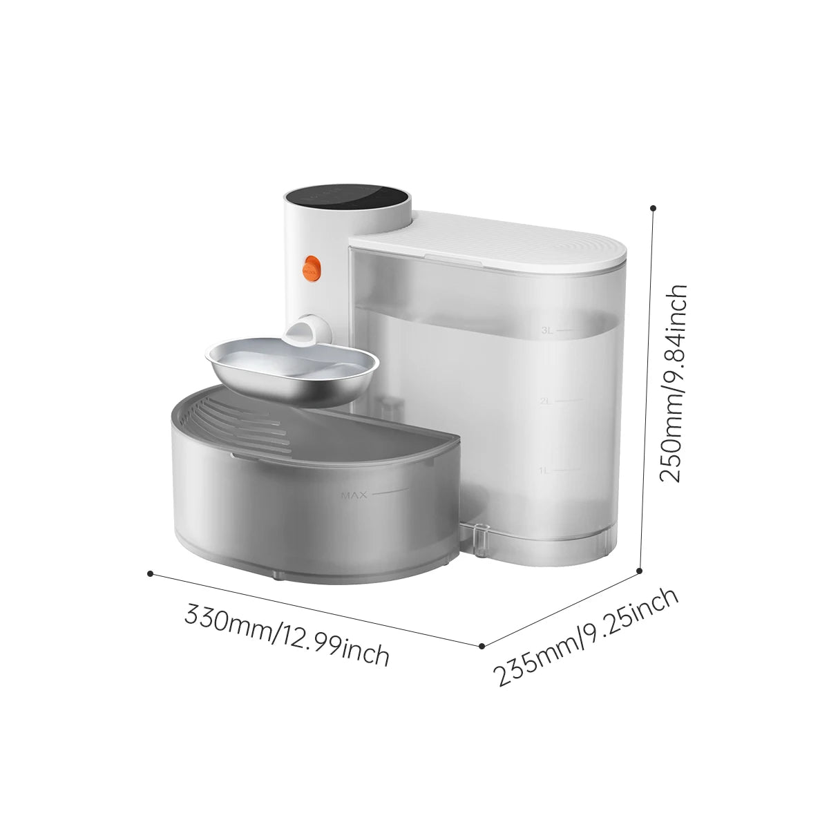 Smart Stainless Steel Automatic Pet Water Fountain