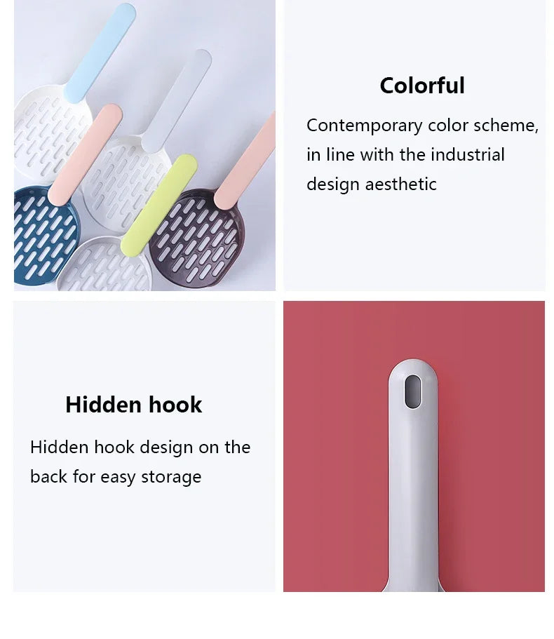 Self-Cleaning Cat Litter Scoop with Holder