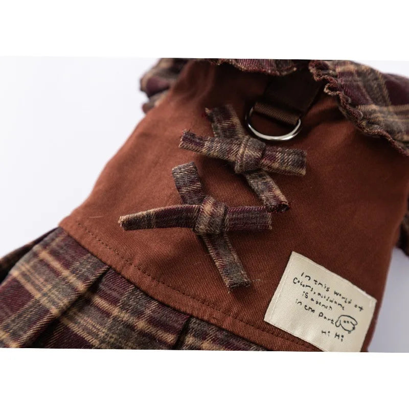 Plaid Pet Outfit