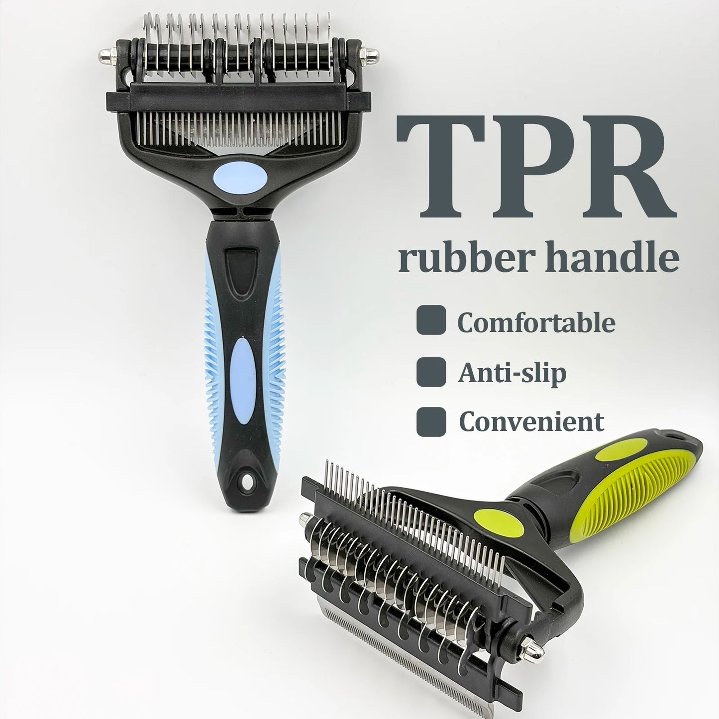 3-in-1 Pet Grooming Hair Brush