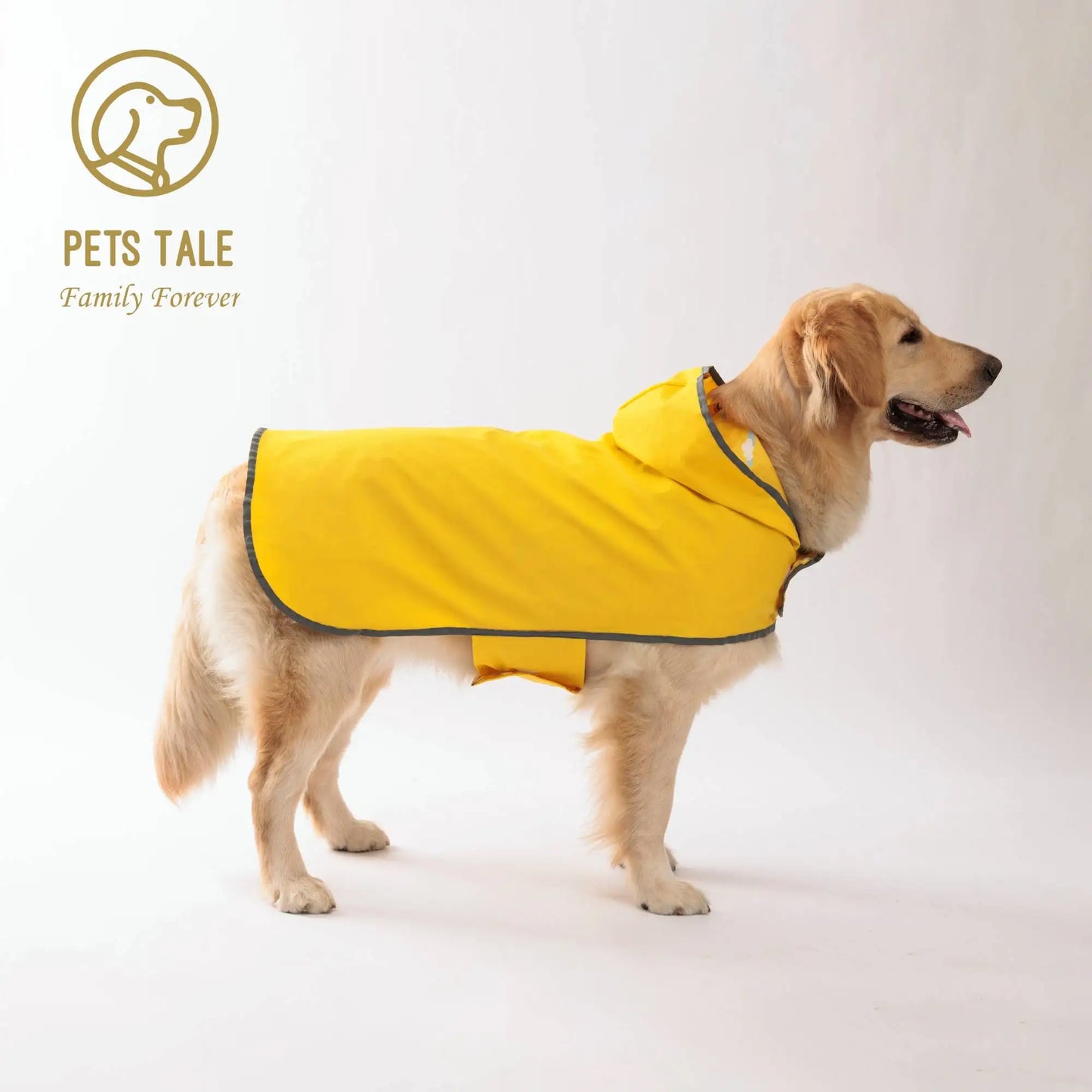 Double-Layer Reversible Dog Raincoat