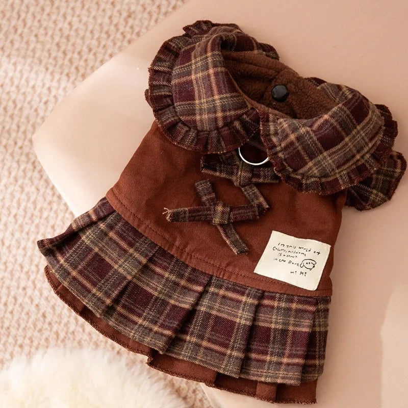 Plaid Pet Outfit
