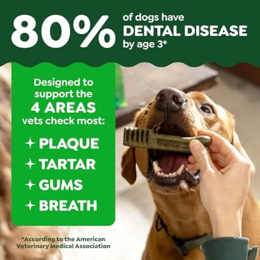 Natural Dental Dog Treats (3 oz)