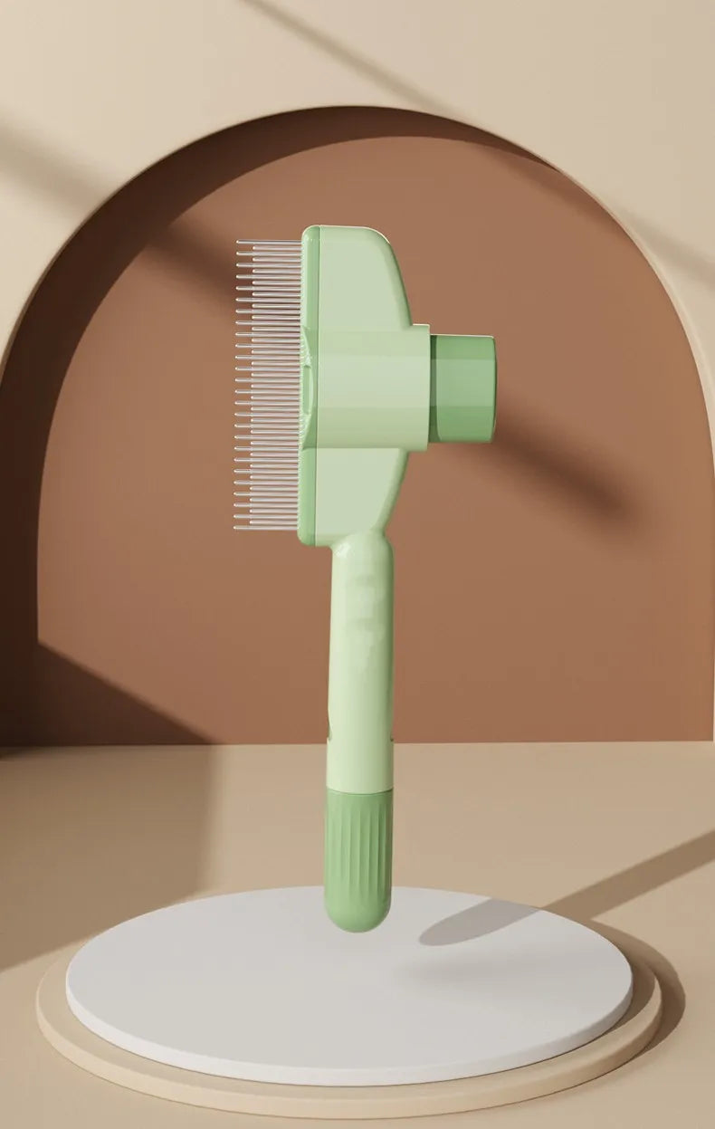 Self-Cleaning Pet Grooming Brush