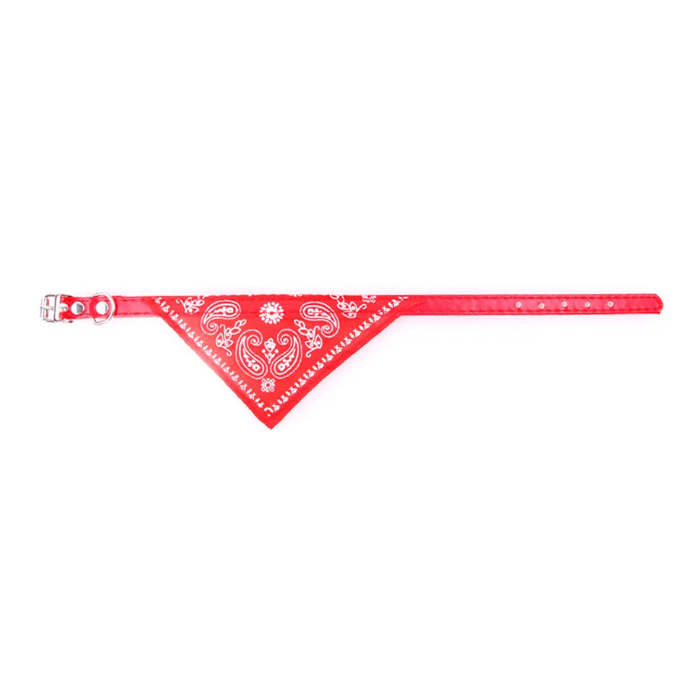 Printed Pet Bandana Collar