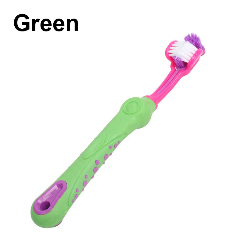 3-Sided Pet Toothbrush
