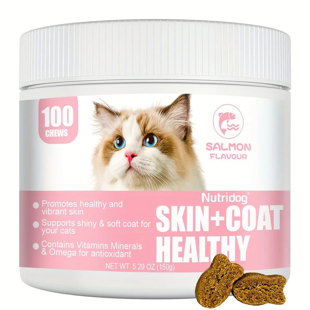 Omega 3 Skin & Coat Chews for Pets (120 pcs)