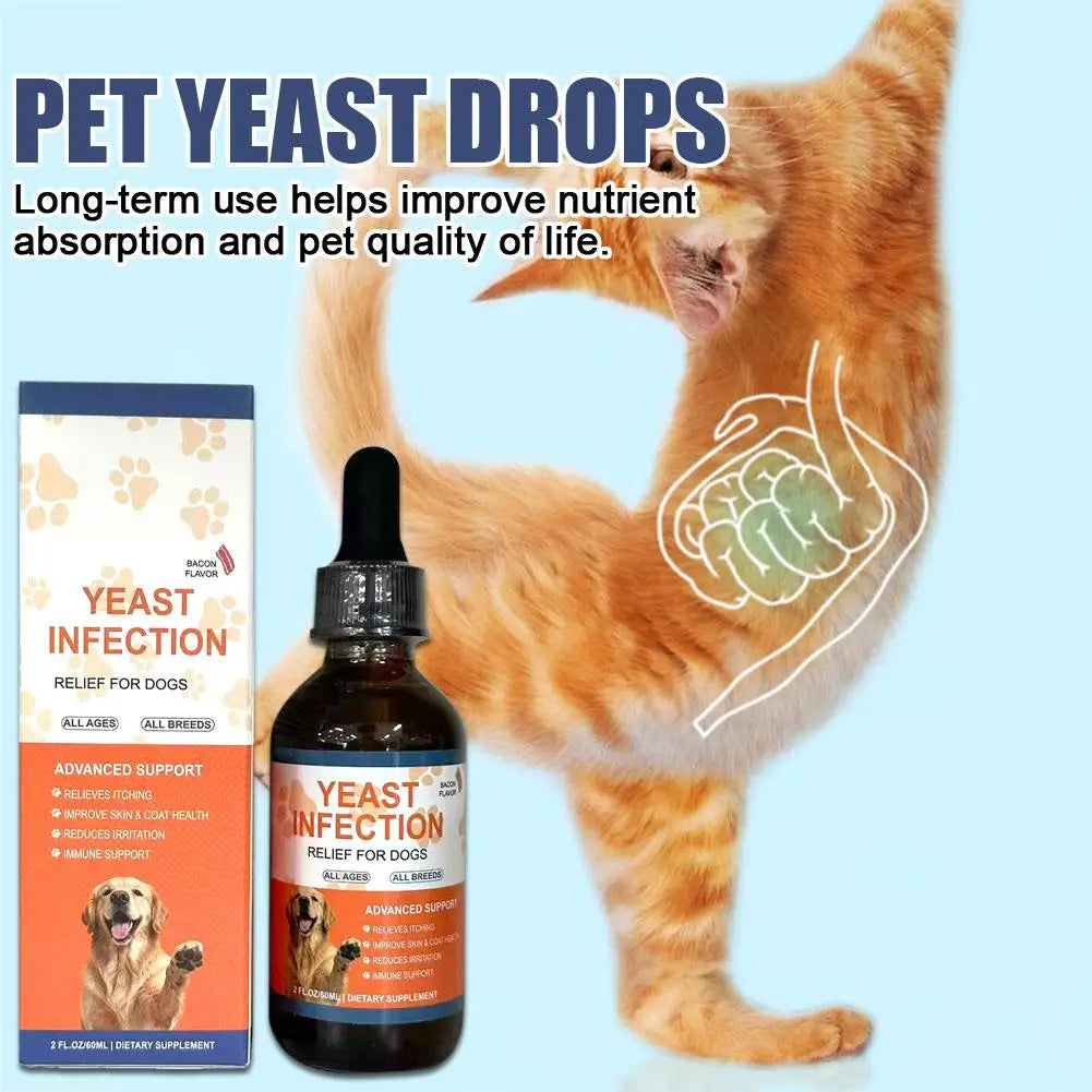 Pet Skin & Coat Care Drops (60ml)