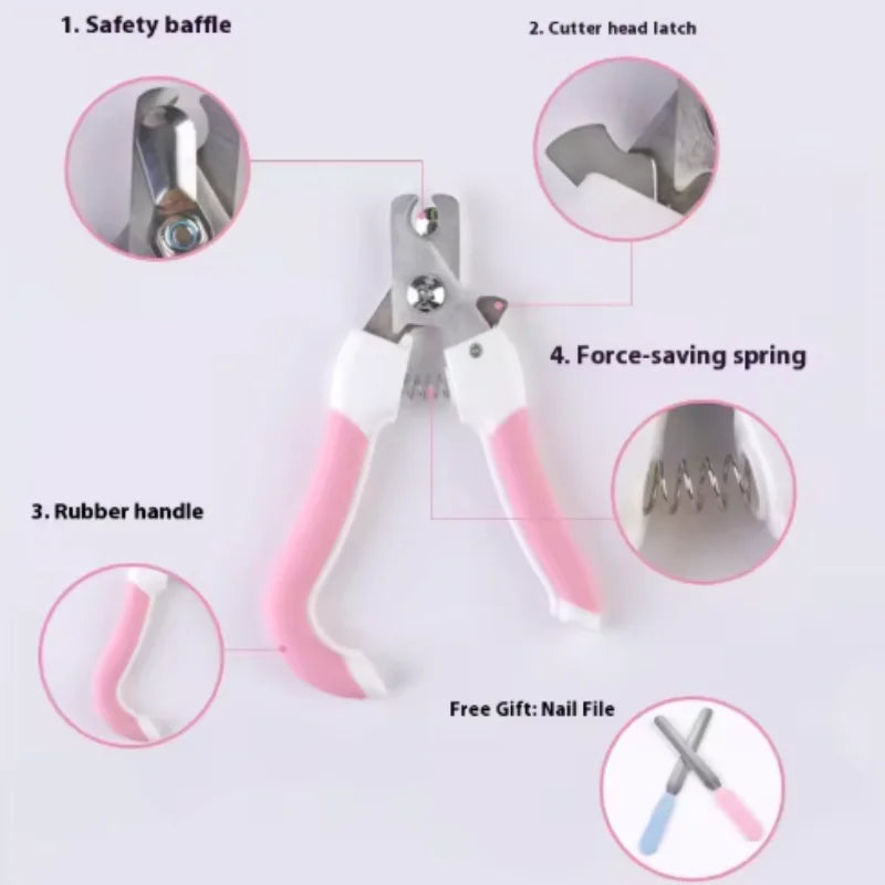 Stainless Steel Pet Nail Clippers