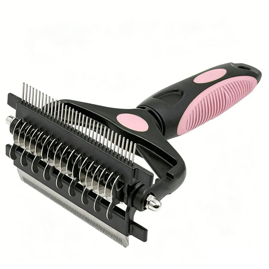 3-in-1 Pet Grooming Hair Brush