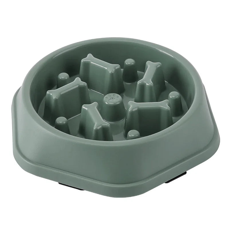 Non-Slip Slow Feeder Bowl for Dogs & Cats