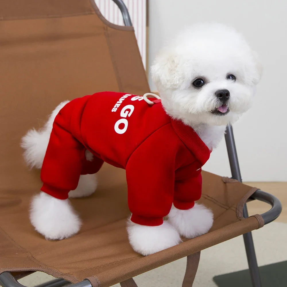 Fleece Dog Hoodie