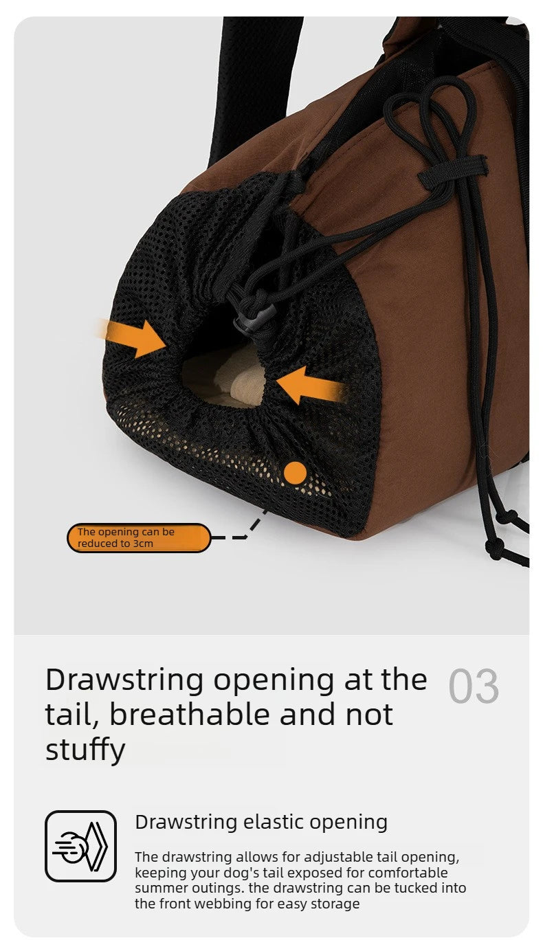 Nylon Dachshund Carrier Backpack