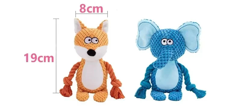 Plush Squeaky Dog Chew Toy