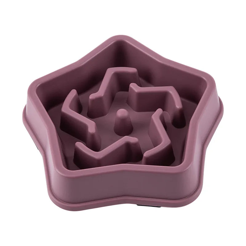 Non-Slip Slow Feeder Bowl for Dogs & Cats