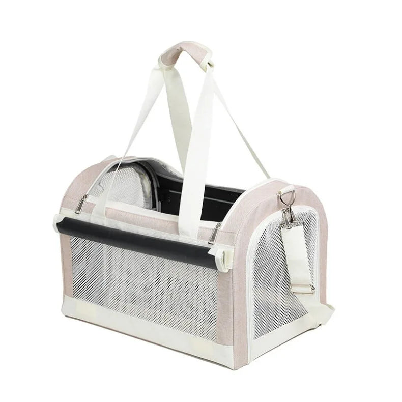 3-Tier Rolling Pet Carrier Suitcase