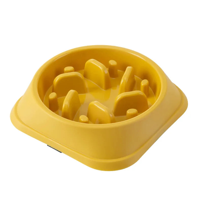 Non-Slip Slow Feeder Bowl for Dogs & Cats