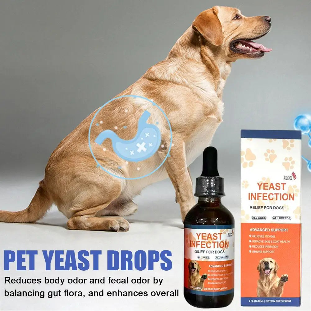 Pet Skin & Coat Care Drops (60ml)