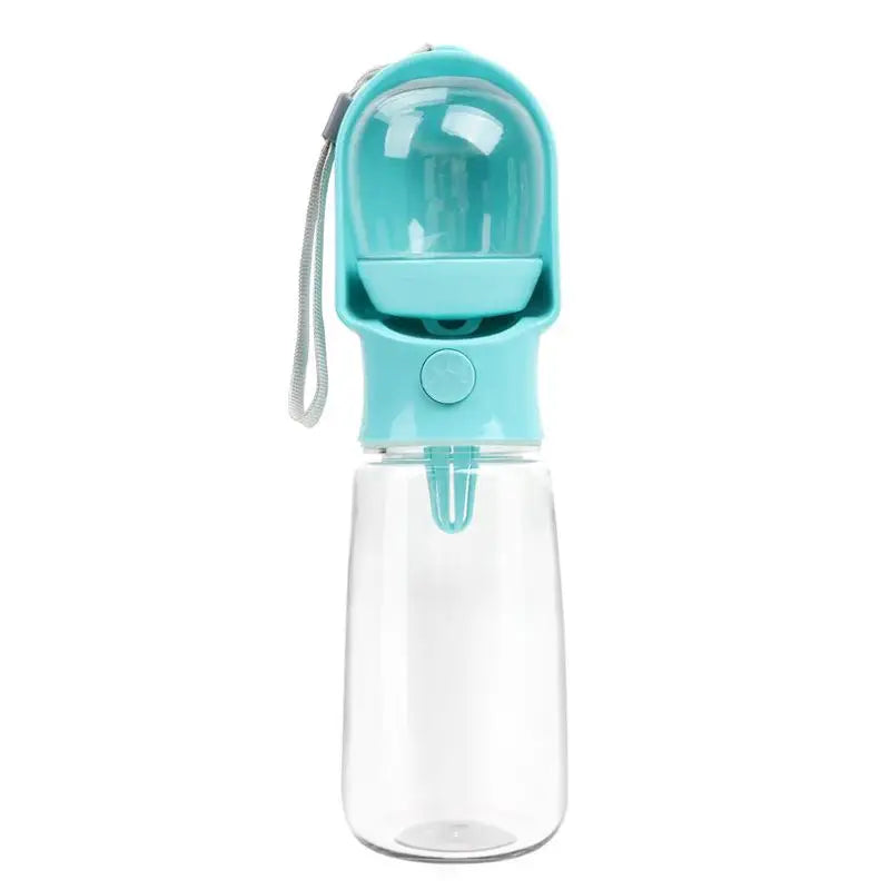 2-in-1 Pet Water Bottle & Food Dispenser