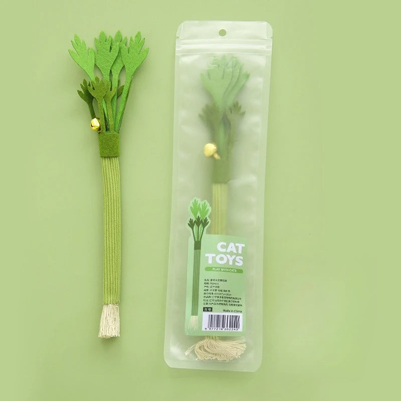 Natural Catnip Chew Toy with Bell