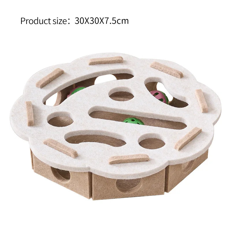 Interactive Cat Puzzle Maze Toy Box