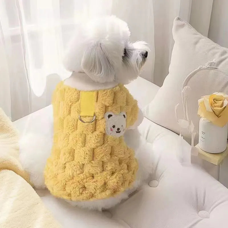 Bear Print Pet Sweater